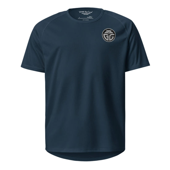 Grizzlee Gripz | Premium Navy Blue On Court Playing T-shirt - Premium Pickleball Overgrip by Grizzlee Gripz