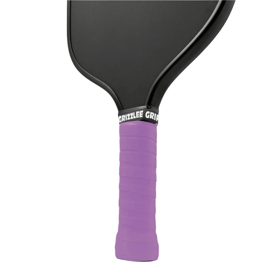 Premium tacky light purple pickleball grip for competitive performance and sweat resistance. - Premium Pickleball Overgrip by Grizzlee Gripz