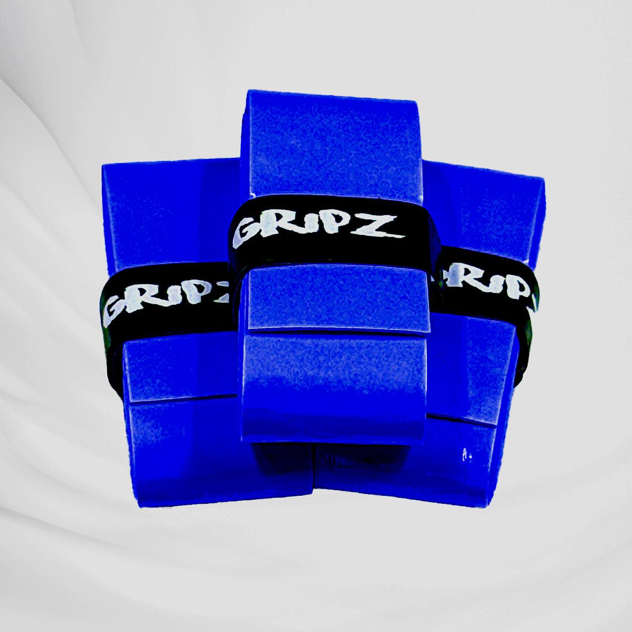 Royal Blue gripz bundle of three  - Premium Pickleball Overgrip by Grizzlee Gripz