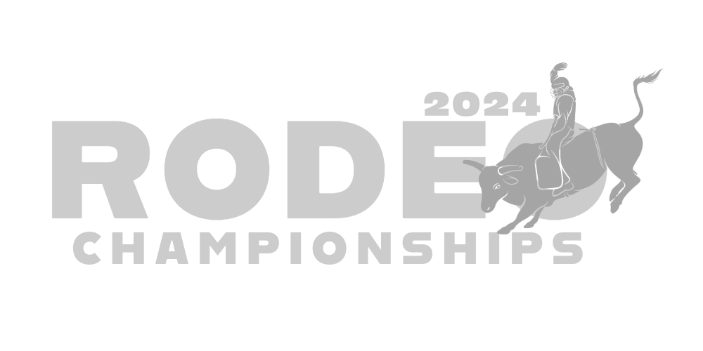 Rodeo Championship Logo – 2025 image of a bull and lasso emblem on a sunset gradient, representing the Championships